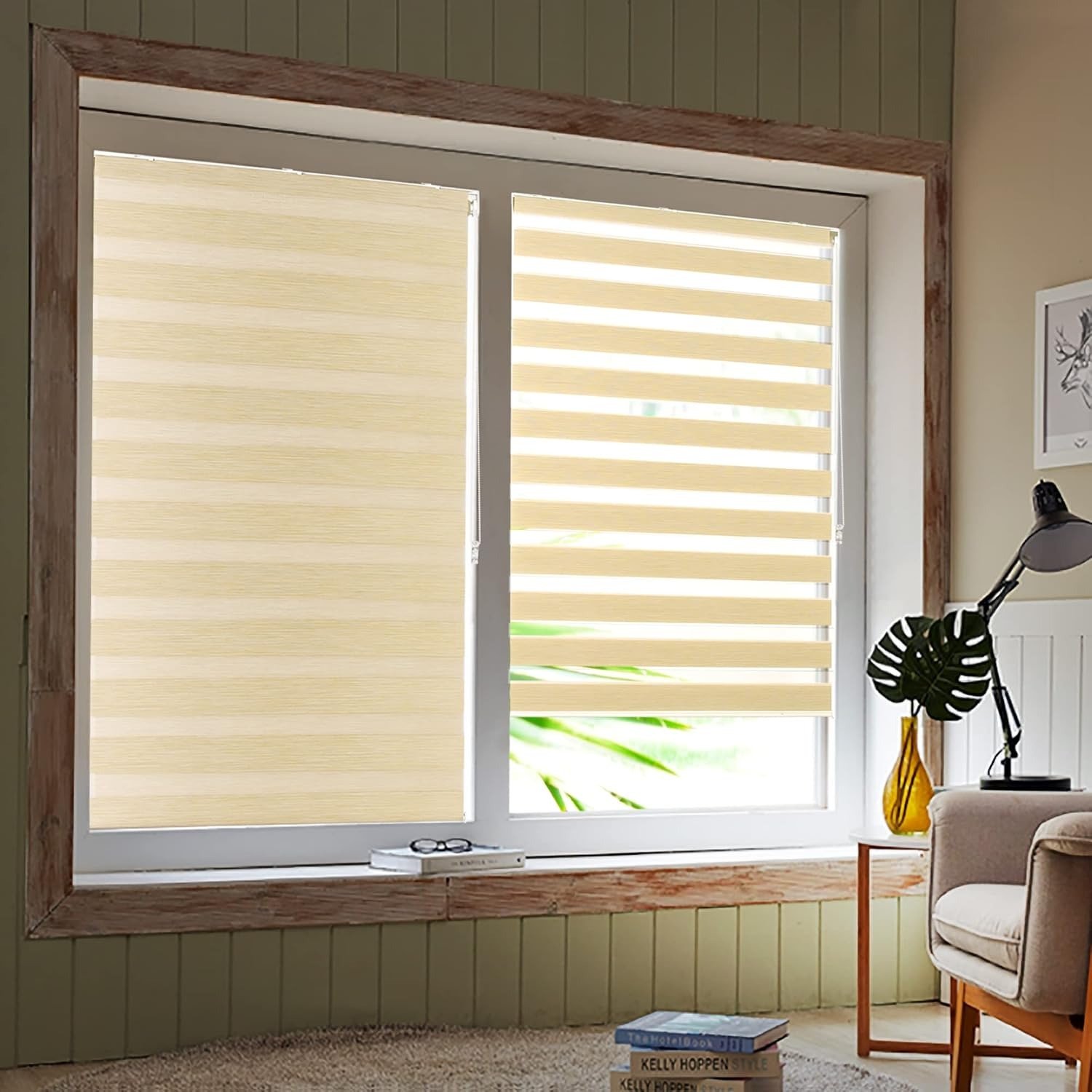 Cortinas roller duo combinacion colores Lima — La Casa del Estor