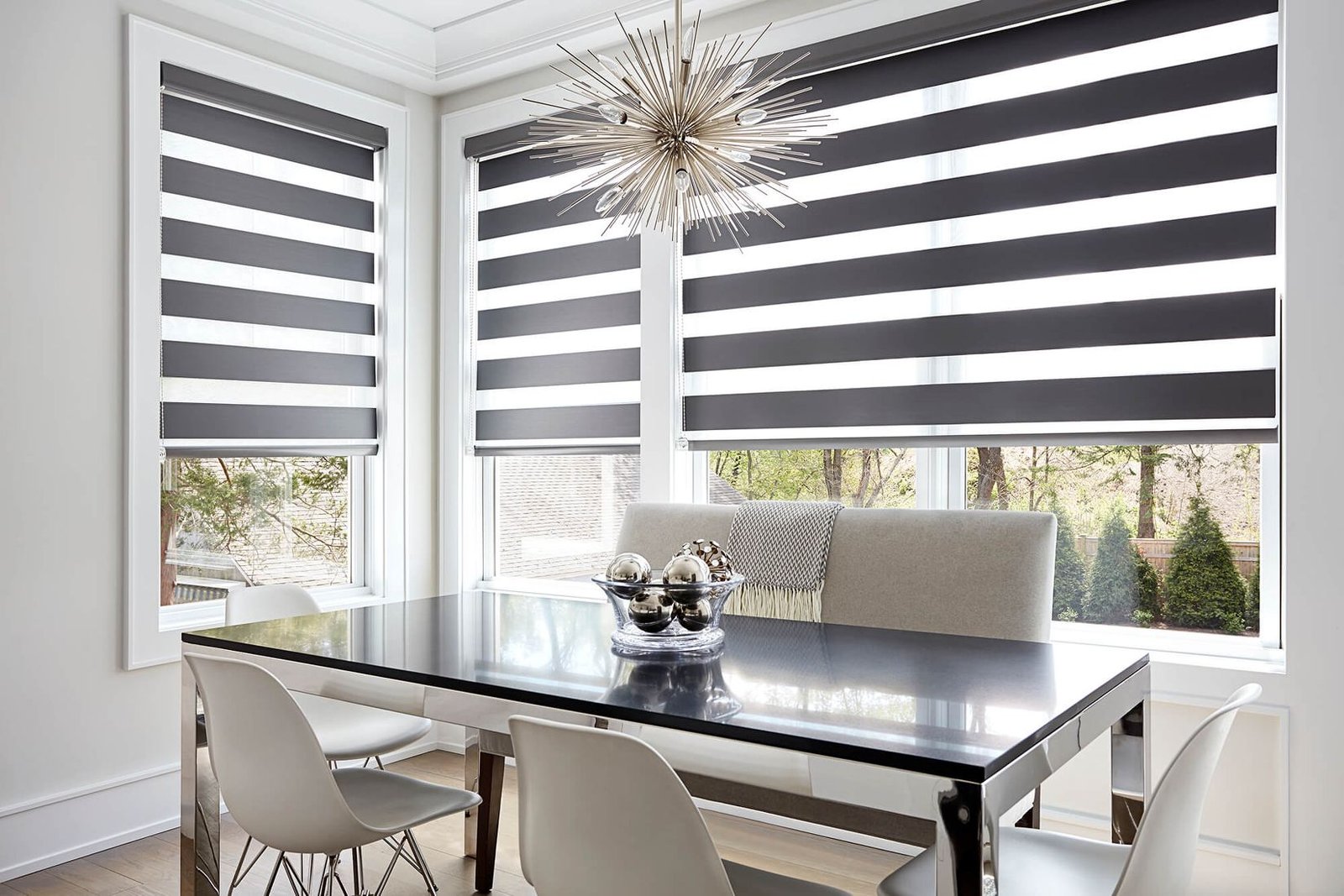 Cortinas roller duo loft Lima — diseno industrial moderno La Casa del Estor
