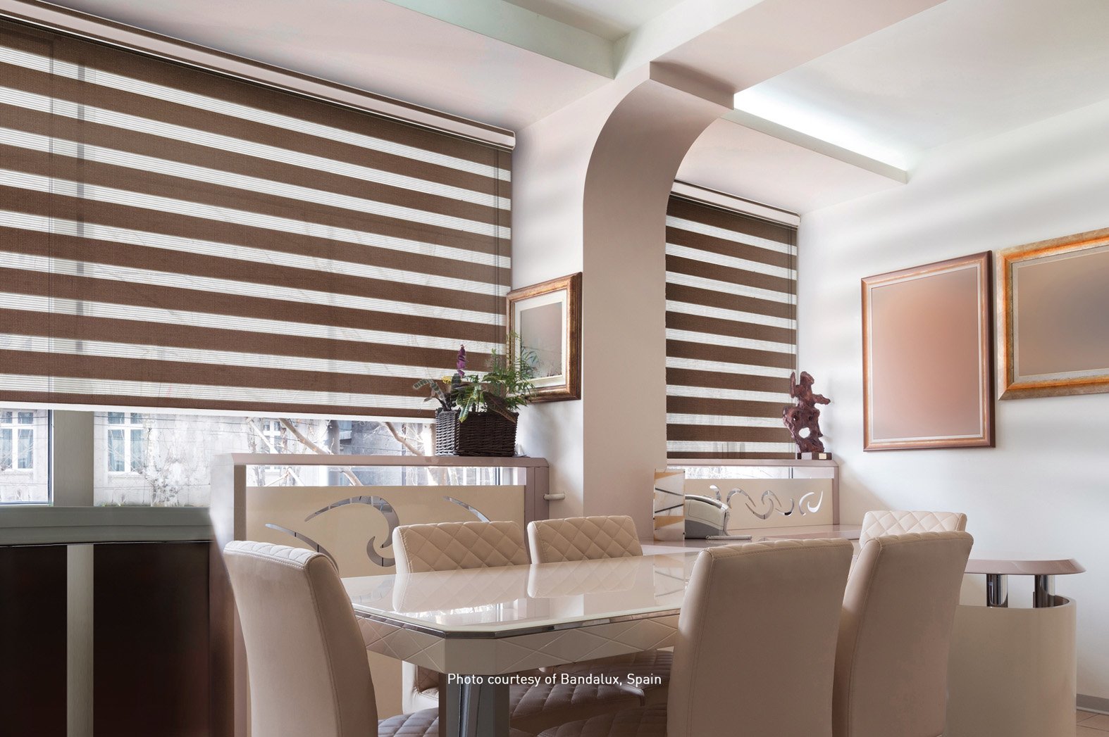 Cortinas roller duo estilo minimalista Lima — La Casa del Estor