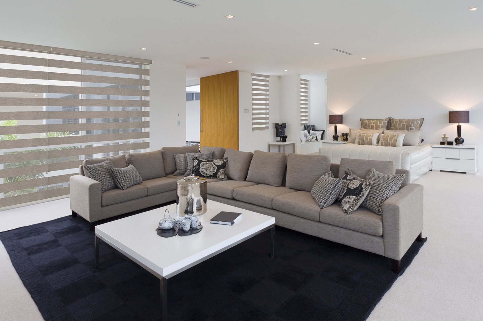 Cortinas duo home office Lima — La Casa del Estor