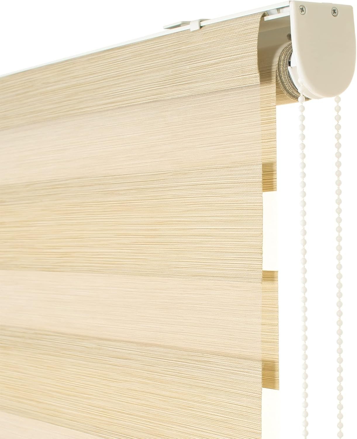 Cortinas duo beige Lima — La Casa del Estor